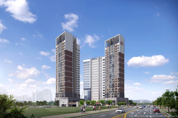 ▲ '힐스테이트 동탄 르센텀' 투시도