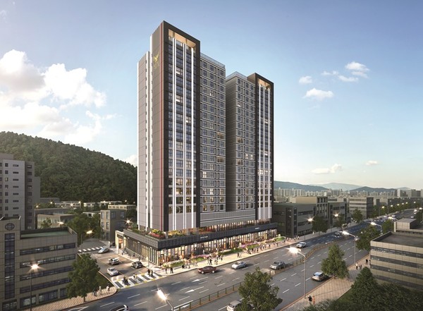 ▲ '하단 롯데캐슬' 투시도