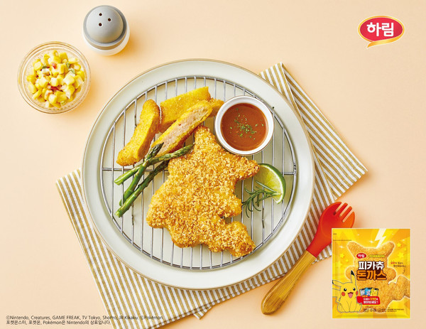 ▲하림 피카츄 돈까스