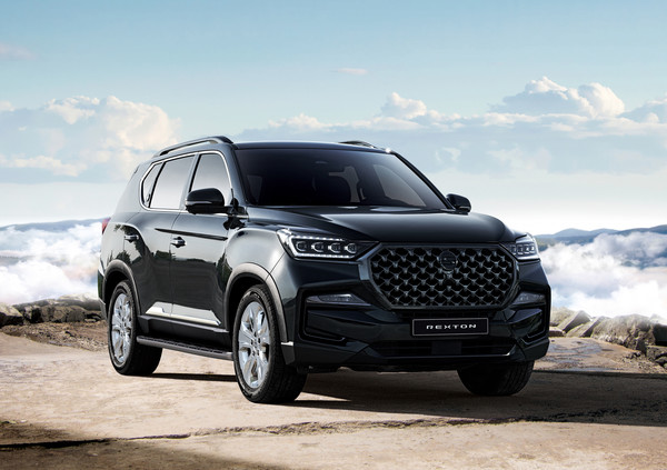 ▲쌍용차 '렉스턴 스포츠'