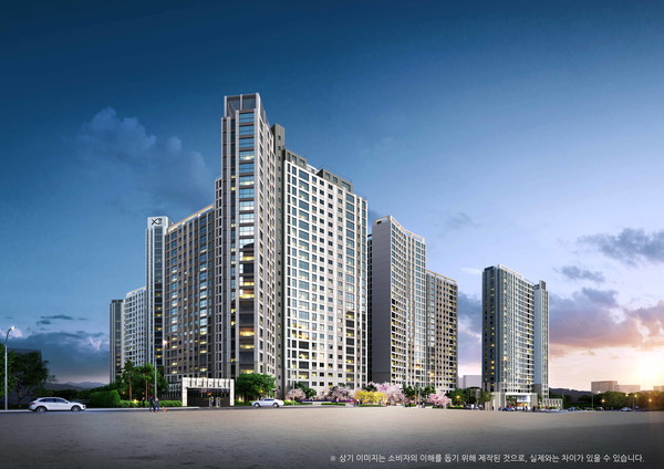 ▲ '봉담자이 라젠느' 투시도