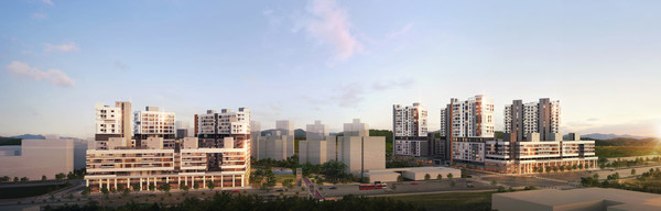 ▲ '세종 4-1 리슈빌 디어반 H1·H2' 투시도