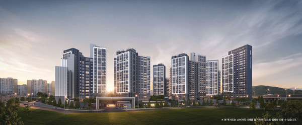 ▲ '더샵 신부센트라' 투시도