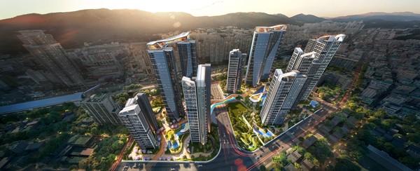 ▲ 부산 서금사재정비촉진A구역 재개발사업 조감도