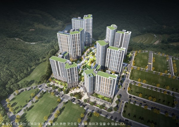 ▲e편한세상 구미상모 트리베뉴 조감도