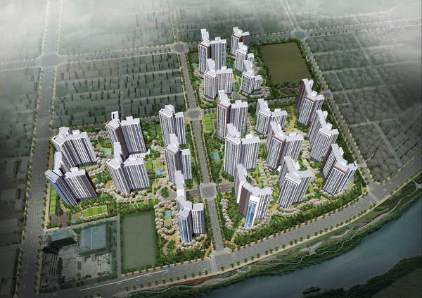 ▲ '둔산 더샵 엘리프' 조감도