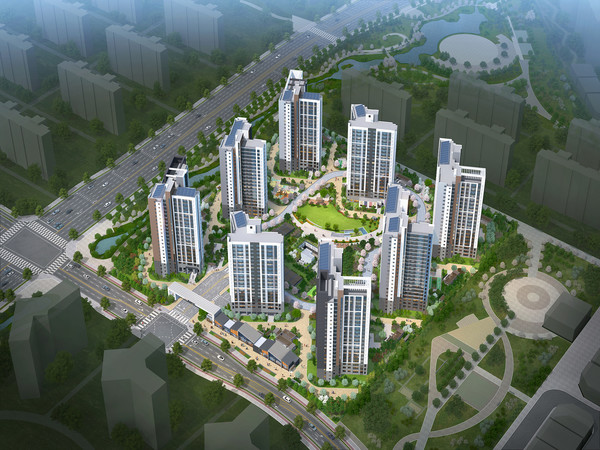 ▲ '영종 호반써밋 스카이센트럴 2차' 조감도