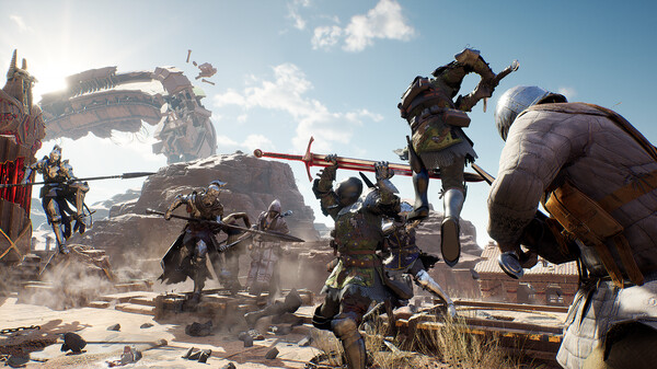 ▲워헤이븐 게임 플레이 장면.