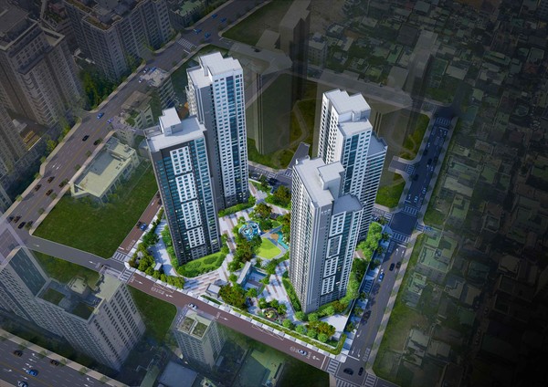 ▲ '문수로 금호어울림 더 퍼스트' 조감도