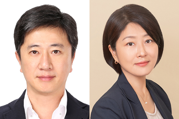 ▲CJ ENM 엔터테인먼트 부문 구창근 신임 대표와 CJ올리브영 이선정 신임 대표