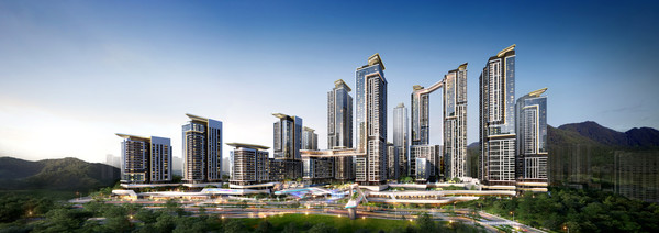 ▲ '아크로 라로체' 투시도