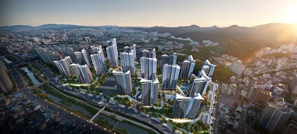 ▲ 학동4구역 재개발 사업지 조감도