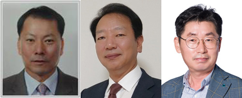 ▲용마로지스 금중식 신임 부회장, 용마로지스 이종철 신임 사장, DA인포메이션 이성근 신임 사장