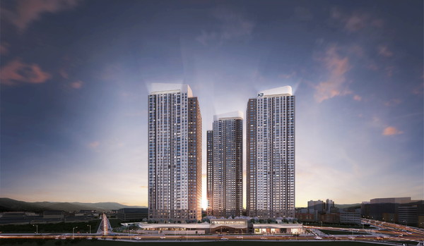 ▲ '복대자이 더 스카이' 투시도