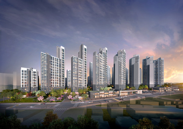 ▲ '평촌 센텀퍼스트' 투시도