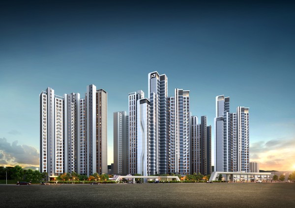 ▲ '강동 헤리티지 자이' 투시도