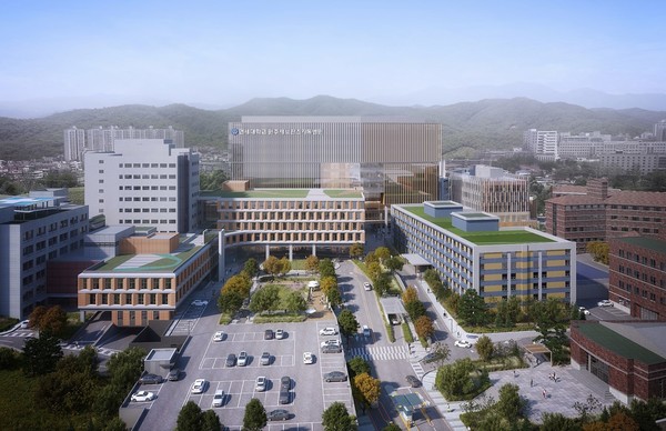 ▲ ‘원주세브란스기독병원 증축공사’ 조감도