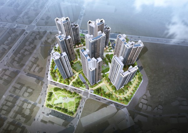 ▲ '강동 헤리티지 자이' 조감도