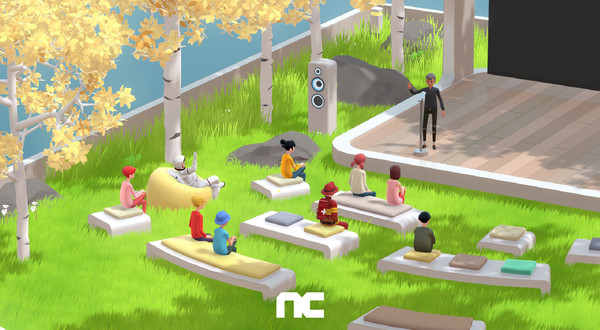 ▲미니버스를 통해 열린 직무 설명회.