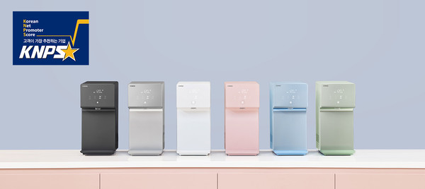 ▲코웨이 '아이콘 정수기'