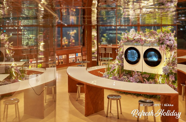 ▲삼성전자, 비스포크 그랑데 AIX꾸까 Refresh Holiday 캠페인 실시