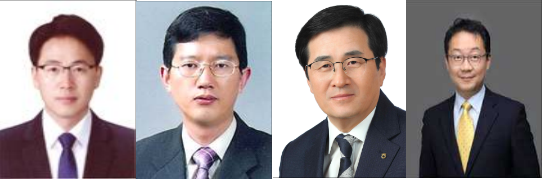 ▲ (왼쪽부터) 이석용 농협은행장 내정자, 윤해진 농협생명 대표 내정자, 서옥원 농협캐피탈 대표 내정자, 김현진 NH벤처투자 대표 내정자
