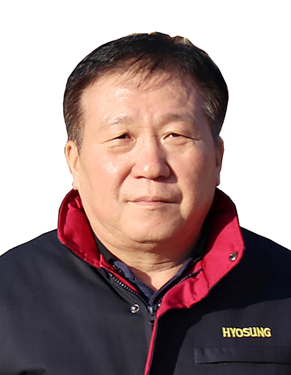 ▲2022년 올해의 자랑스러운 효성인상을 수상한 효성티앤씨 취저우 네오켐법인 한복규 부장.