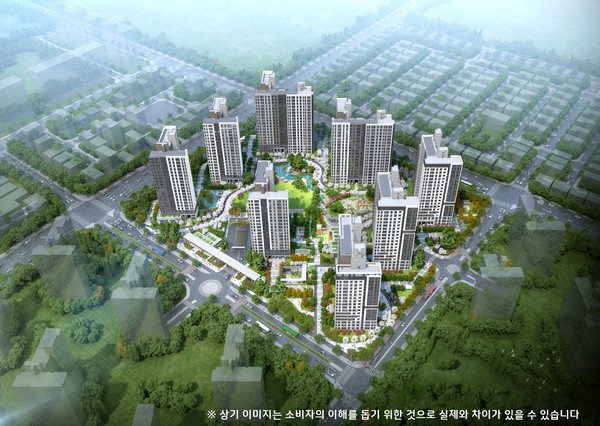 ▲ '익산 부송 데시앙' 조감도