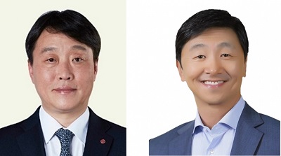 ▲남창희 롯데하이마트 대표(왼쪽), 이창엽 롯데제과 대표