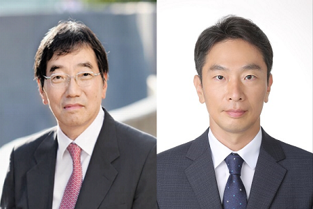 ▲ 윤석헌 전 금융감독원장(왼쪽)과 이복현 금융감독원장