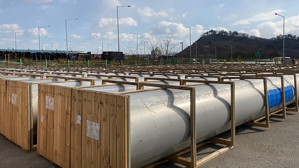 ▲세아제강은 지난해에 이어 올해에도 LNG 수송을 위한 에너지용 강관 시장이 호황기를 누릴 것으로 기대하고 있다.