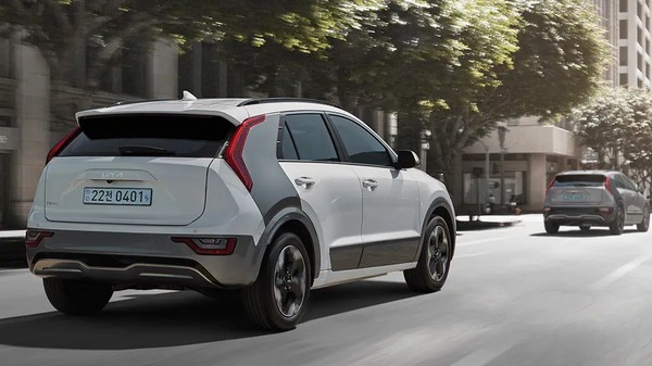 ▲기아 니로 EV.