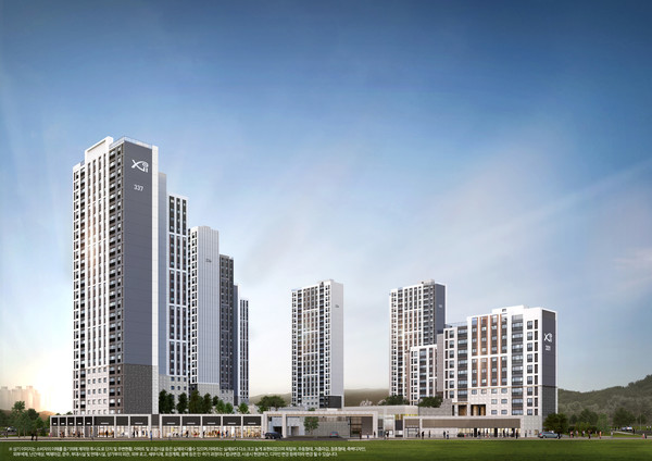 ▲ '고덕자이 센트로' 투시도