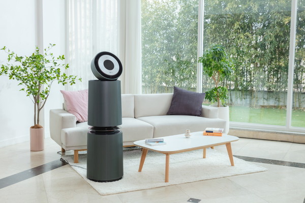 ▲LG전자 'LG 퓨리케어 360° 공기청정기 알파'