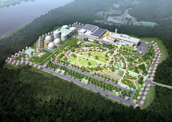 ▲ 대전 하수처리장 시설현대화 민간투자사업 조감도