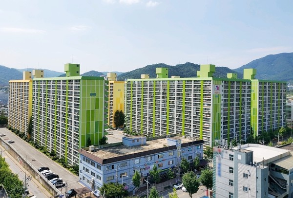 ▲ 화순 사랑으로 부영 임대아파트 전경