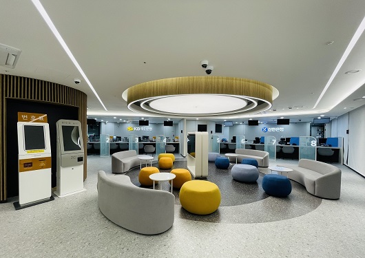 ▲ 지난해 9월, KB국민은행과 신한은행이 경기도 양주에 출점한 공동점포