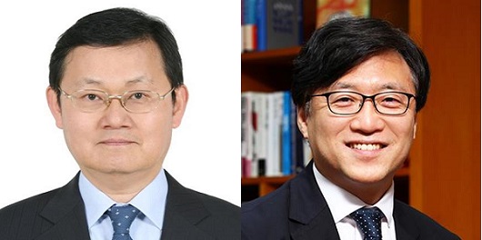 ▲(왼쪽부터) 이종화 고려대 경제학과 교수, 이윤석 한국금융연구원 해외금융협력지원센터장
