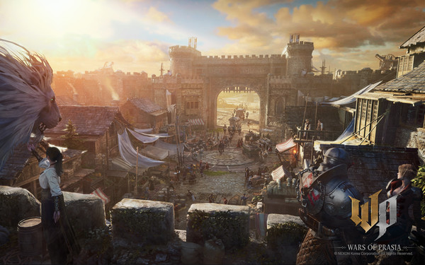 ▲거점을 직접 경영하는 SLG의 재미도 느낄 수 있다.