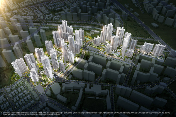 ▲ '광명자이더샵포레나' 조감도