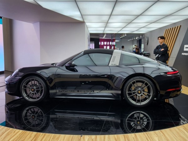 ▲그저 바라만 봐도 흐뭇한 포르쉐 차량들이 대거 전시됐다.