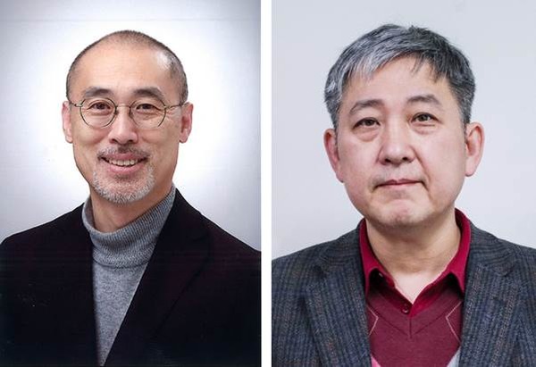 ▲안지훈 고려대학교 생명과학과 교수(왼쪽), 김기현 한양대학교 건설환경공학과 석학교수(오른쪽)