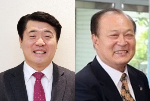 ▲(왼쪽부터) 양제신 전 하나은행 부행장, 강철승 전 중앙대 교수