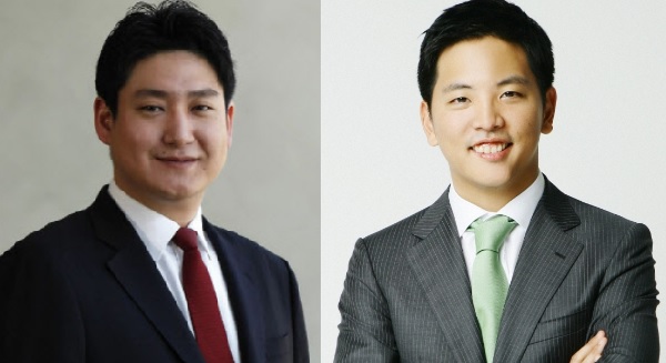 박준경 금호석유화학 사장(왼쪽), 박세창 금호건설 부회장