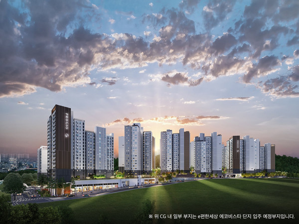 ▲검단신도시 푸르지오 더 파크 투시도
