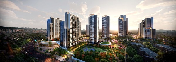 ▲대전 용두동3재정비촉진구역 재개발정비사업 예상도