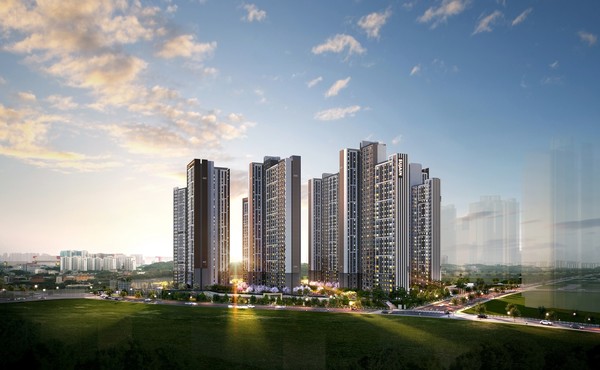 ▲평택 브레인시티 수자인 투시도