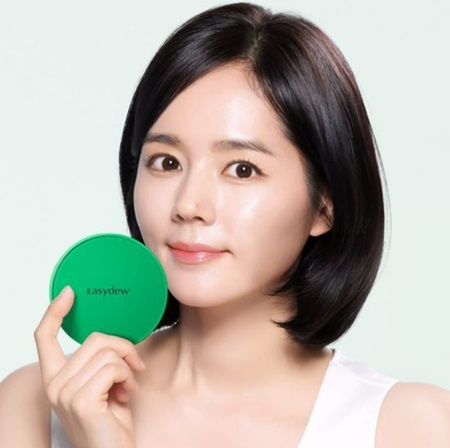 ▲이지듀 모델 배우 한가인