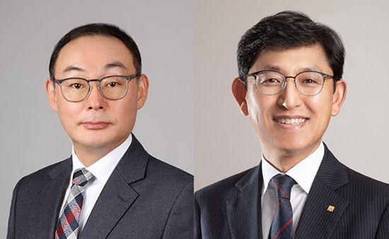 ▲ 김동성 JB금융 감사본부장(왼쪽), 방극봉 JB금융 경영지원본부장