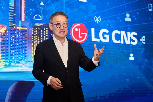 ▲LG CNS 현신균 대표
